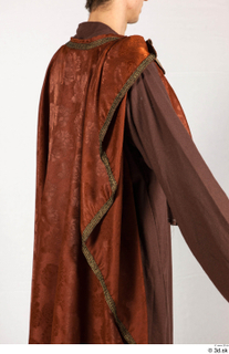  Photos Man in Historical Dress 35 Gladiator dress Historical clothing brown habit orange cloak upper body 0007.jpg